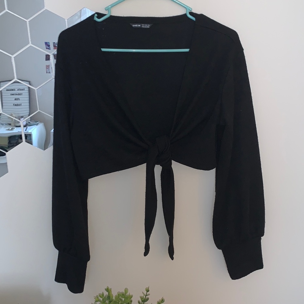 Cropped sweater